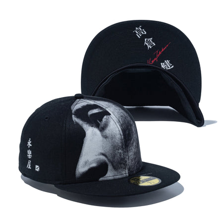 RYU New Era ニューエラ キャップ グローブ NEWERA】×【GLOVE STUDIO RYU】LIMITED カフニット ブラック Tブルー