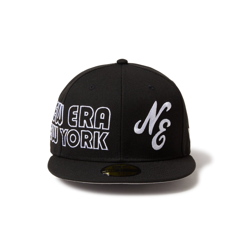 59FIFTY ネオンチューブロゴ クラッシックロゴ ブラック - 14668134 - 700 | NEW ERA ニューエラ公式オンラインストア