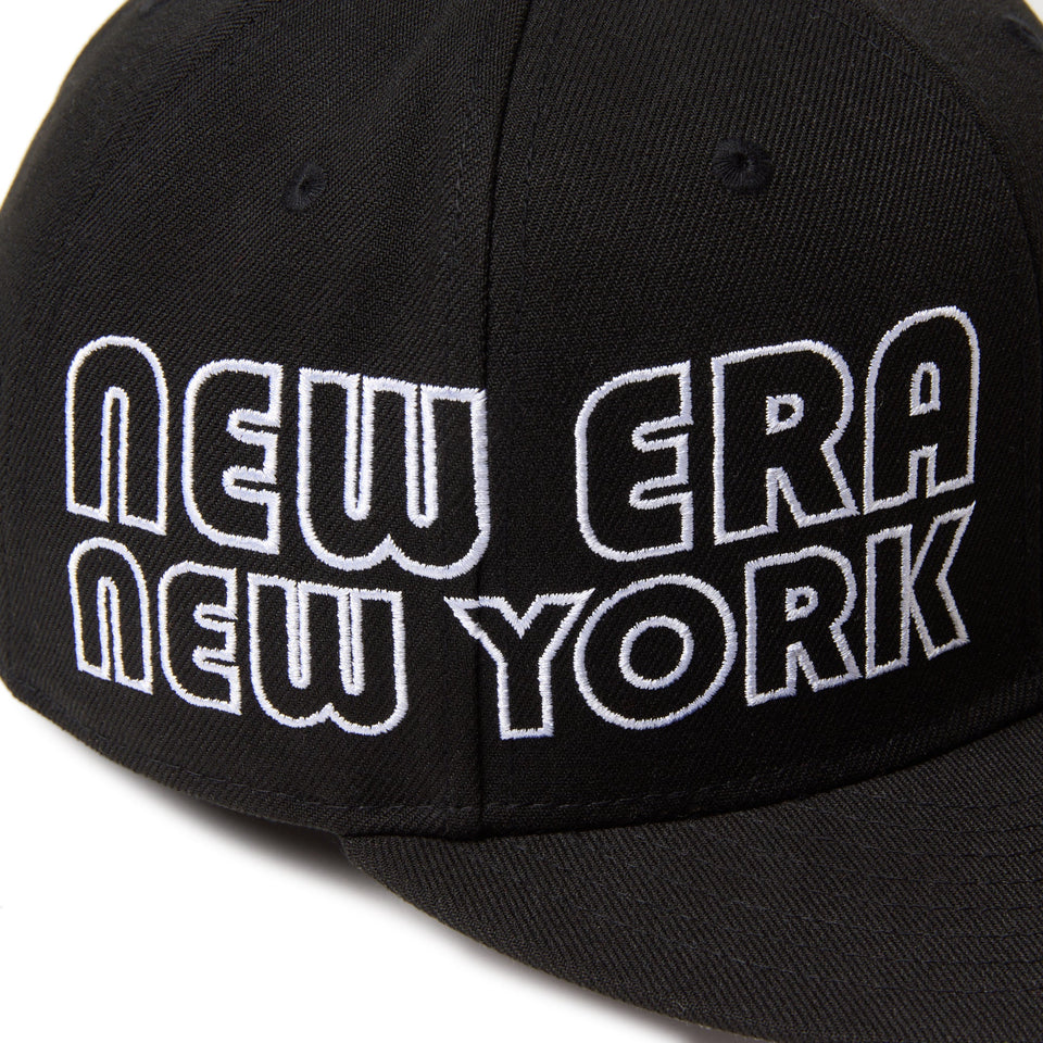 59FIFTY ネオンチューブロゴ クラッシックロゴ ブラック - 14668134 - 700 | NEW ERA ニューエラ公式オンラインストア