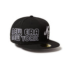 59FIFTY ネオンチューブロゴ クラッシックロゴ ブラック - 14668134 - 700 | NEW ERA ニューエラ公式オンラインストア
