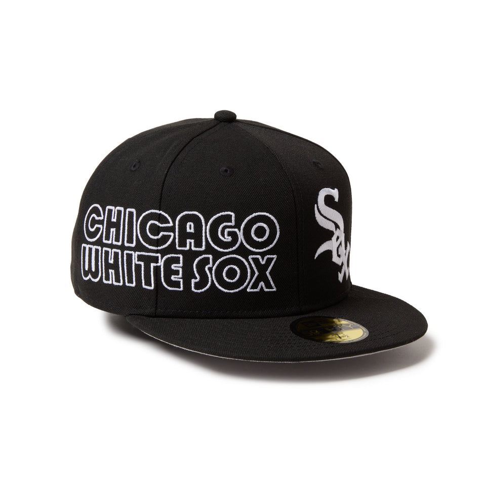59FIFTY ネオンチューブロゴ シカゴ・ホワイトソックス ブラック - 14668135 - 700 | NEW ERA ニューエラ公式オンラインストア