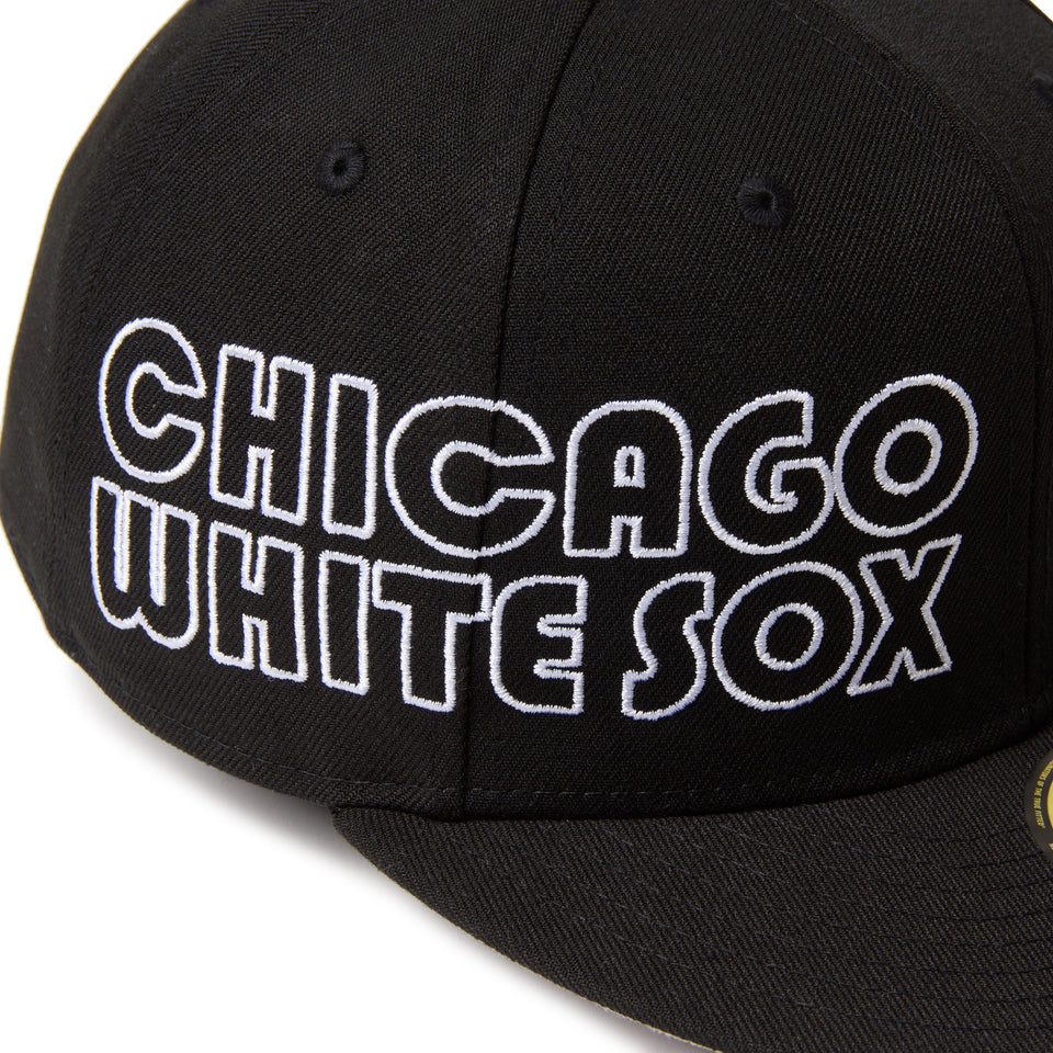 59FIFTY ネオンチューブロゴ シカゴ・ホワイトソックス ブラック - 14668135 - 700 | NEW ERA ニューエラ公式オンラインストア