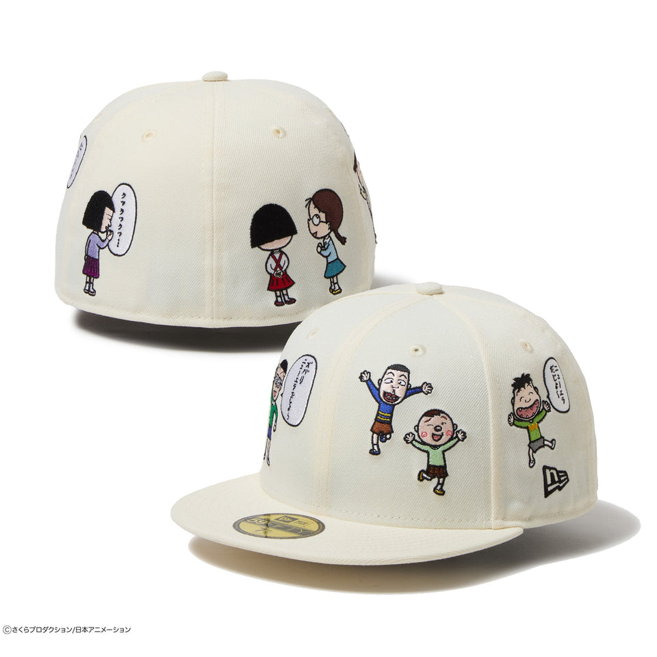 59FIFTY ちびまる子ちゃん オールオーバー クローム - 14693459 - 700 | NEW ERA ニューエラ公式オンラインストア