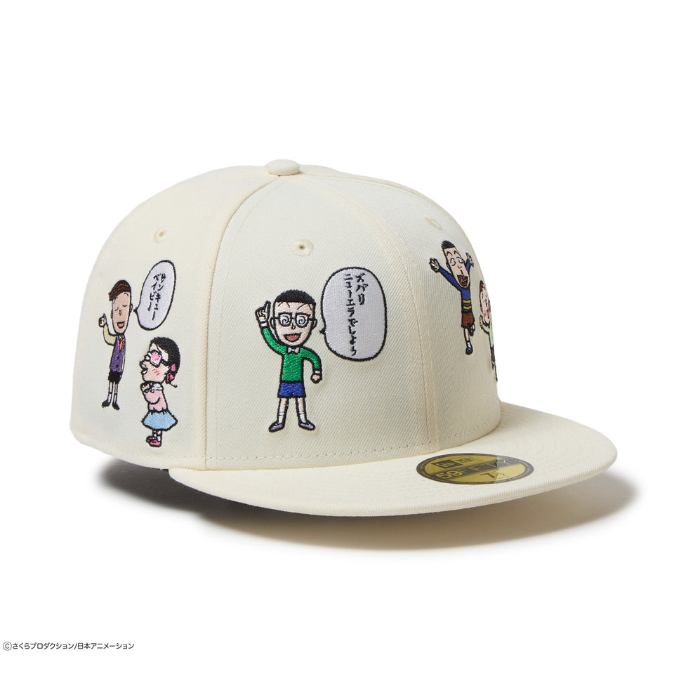 59FIFTY ちびまる子ちゃん オールオーバー クローム - 14693459 - 700 | NEW ERA ニューエラ公式オンラインストア