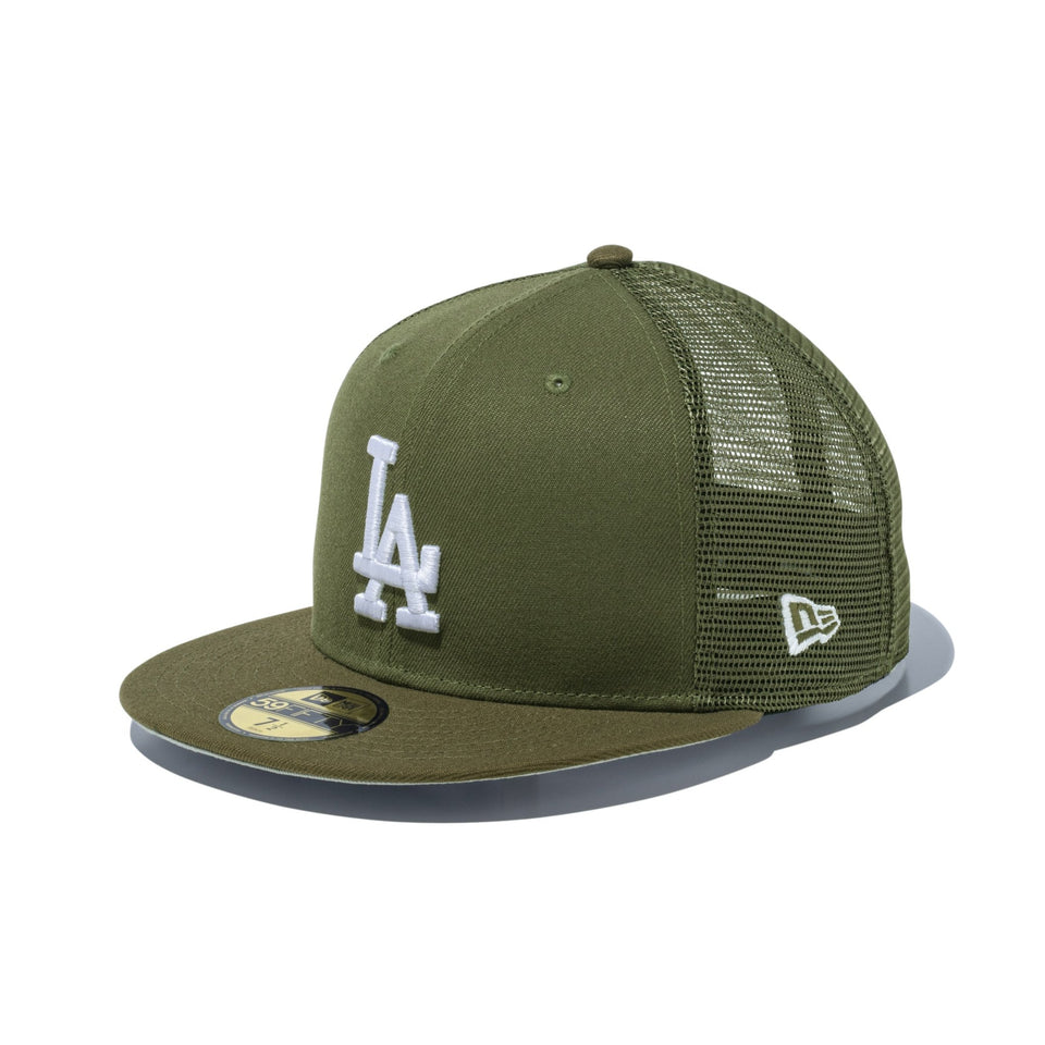 59FIFTY トラッカー ロサンゼルス・ドジャース ニューオリーブ