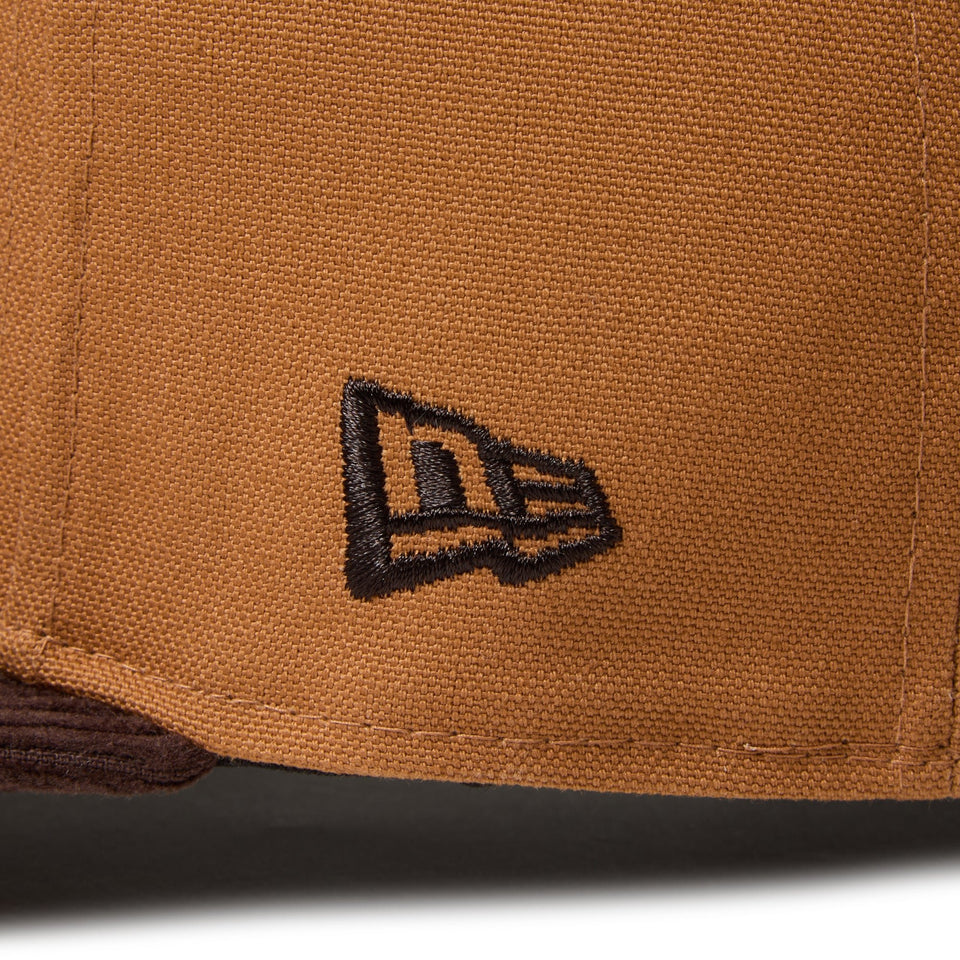 59FIFTY 2 - Tone Duck Canvas Hexa Logo カーキ ダークブラウン - 14668174 - 700 | NEW ERA ニューエラ公式オンラインストア