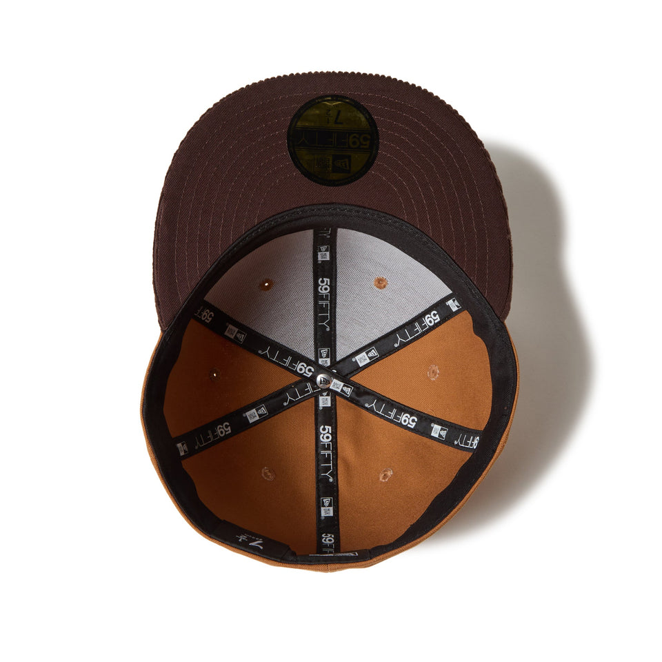 59FIFTY 2 - Tone Duck Canvas Hexa Logo カーキ ダークブラウン - 14668174 - 700 | NEW ERA ニューエラ公式オンラインストア