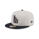 59FIFTY オンフィールド 2024 MLB 4th of July ロサンゼルス・ドジャース ストーン - 14208858 - 700 | NEW ERA ニューエラ公式オンラインストア