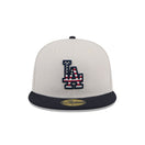 59FIFTY オンフィールド 2024 MLB 4th of July ロサンゼルス・ドジャース ストーン - 14208858 - 700 | NEW ERA ニューエラ公式オンラインストア