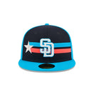 59FIFTY オンフィールド 2024 MLB All - Star Game サンディエゴ・パドレス コーラルブルー - 14322855 - 700 | NEW ERA ニューエラ公式オンラインストア