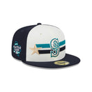 59FIFTY オンフィールド 2024 MLB All - Star Game workout シアトル・マリナーズ クロームホワイト / ネイビー - 14322823 - 700 | NEW ERA ニューエラ公式オンラインストア