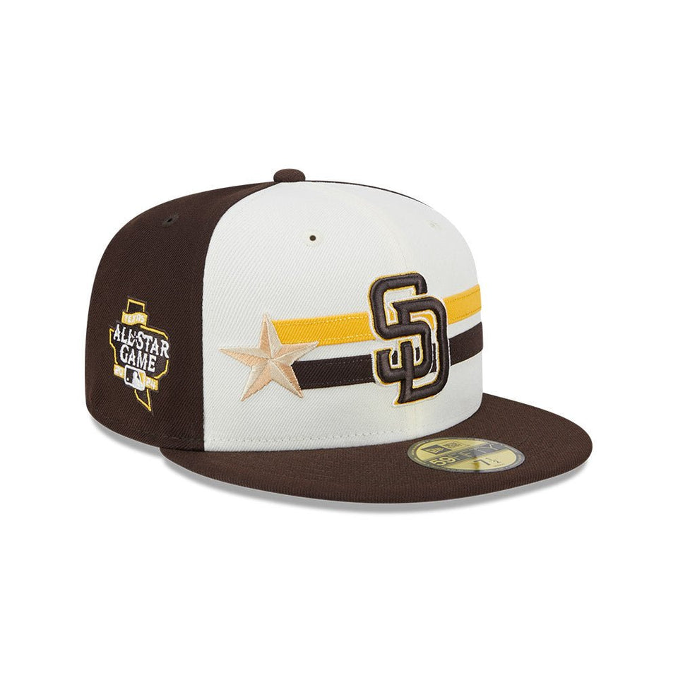 59FIFTY オンフィールド 2024 MLB All - Star Game workout サンディエゴ・パドレス クロームホワイト / ブラウン - 14322825 - 700 | NEW ERA ニューエラ公式オンラインストア
