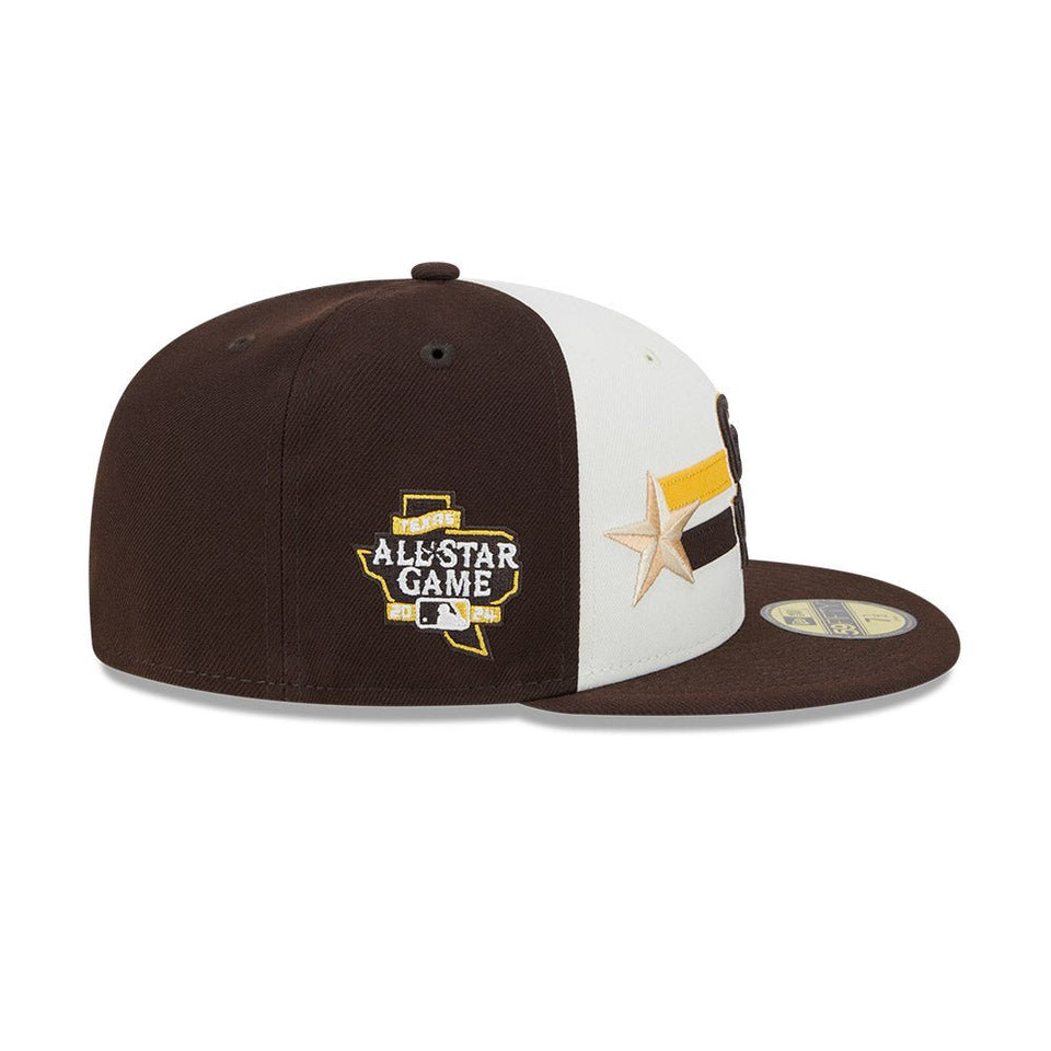 59FIFTY オンフィールド 2024 MLB All - Star Game workout サンディエゴ・パドレス クロームホワイト / ブラウン - 14322825 - 700 | NEW ERA ニューエラ公式オンラインストア