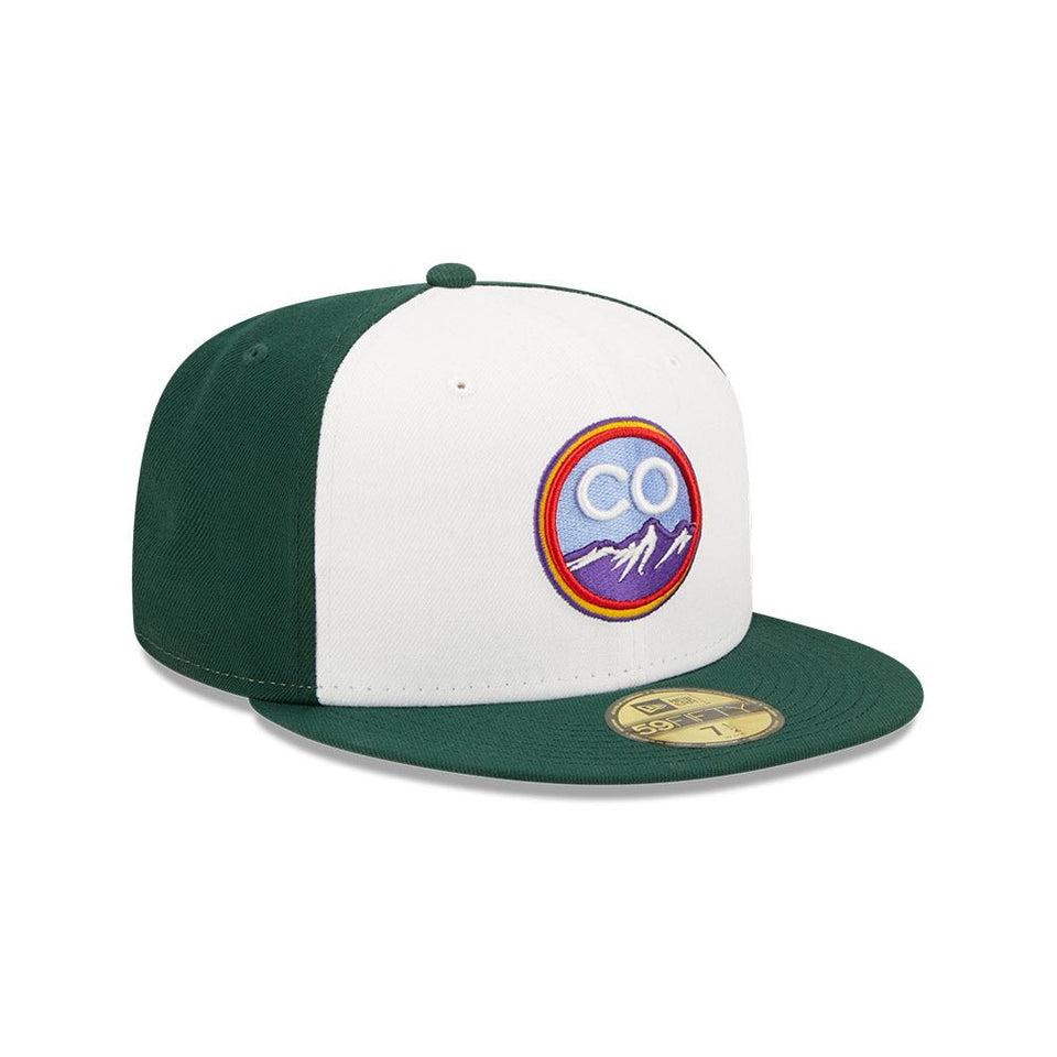 59FIFTY オンフィールド 2024 MLB City Connect コロラド・ロッキーズ ホワイト / ダークグリーン - 14171500-700 | NEW ERA ニューエラ公式オンラインストア