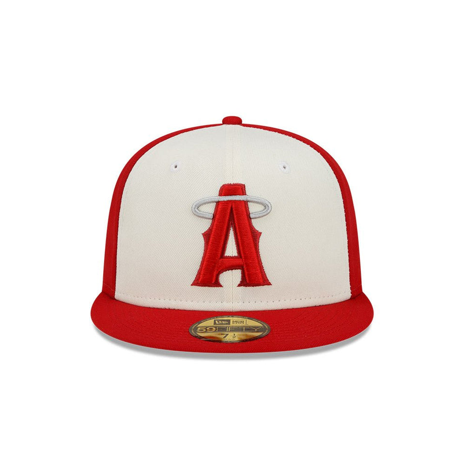 59FIFTY オンフィールド 2024 MLB City Connect ロサンゼルス・エンゼルス クロームホワイト / レッド - 14171508-700 | NEW ERA ニューエラ公式オンラインストア