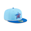 59FIFTY オンフィールド 2025 MLB 4th of July ヒューストン・アストロズ ライトブルー ブルーバイザー - 14628795 - 700 | NEW ERA ニューエラ公式オンラインストア