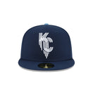 59FIFTY オンフィールド 2025 MLB City Connect カンザスシティ・ロイヤルズ ネイビー - 14521623 - 700 | NEW ERA ニューエラ公式オンラインストア