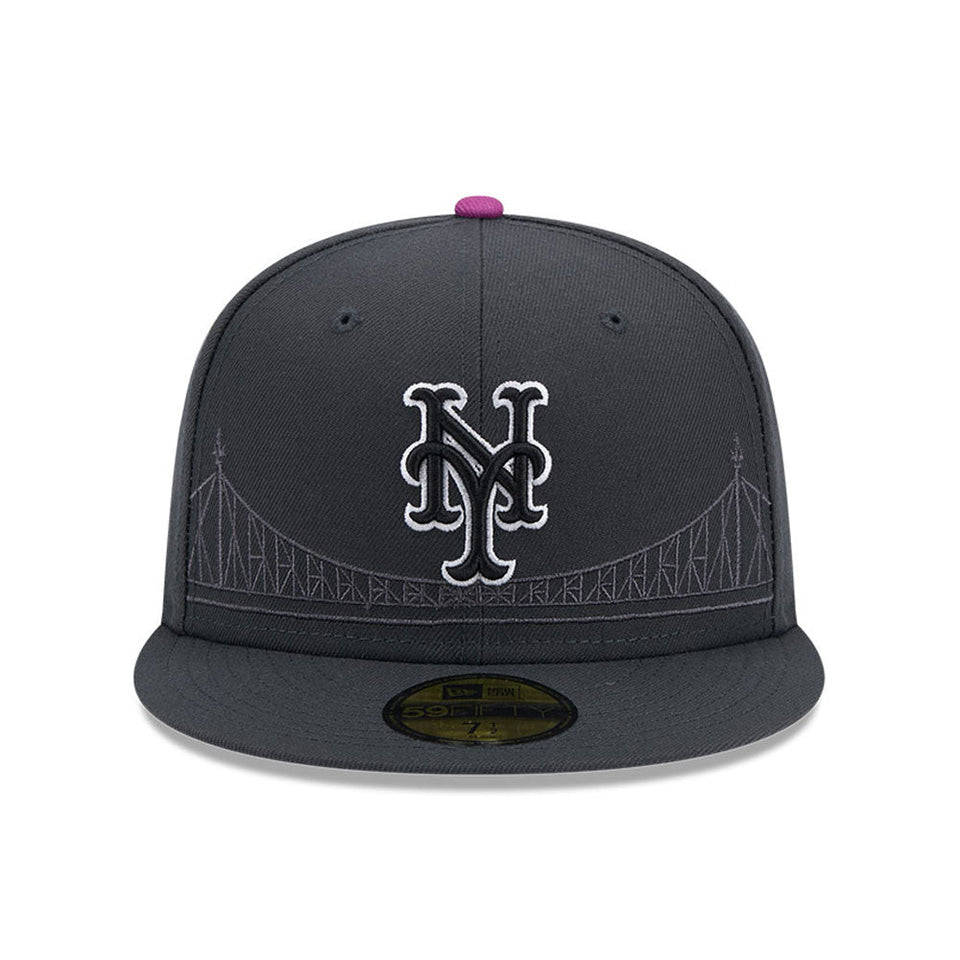 59FIFTY オンフィールド 2025 MLB City Connect ニューヨーク・メッツ グラファイト - 14521634 - 700 | NEW ERA ニューエラ公式オンラインストア