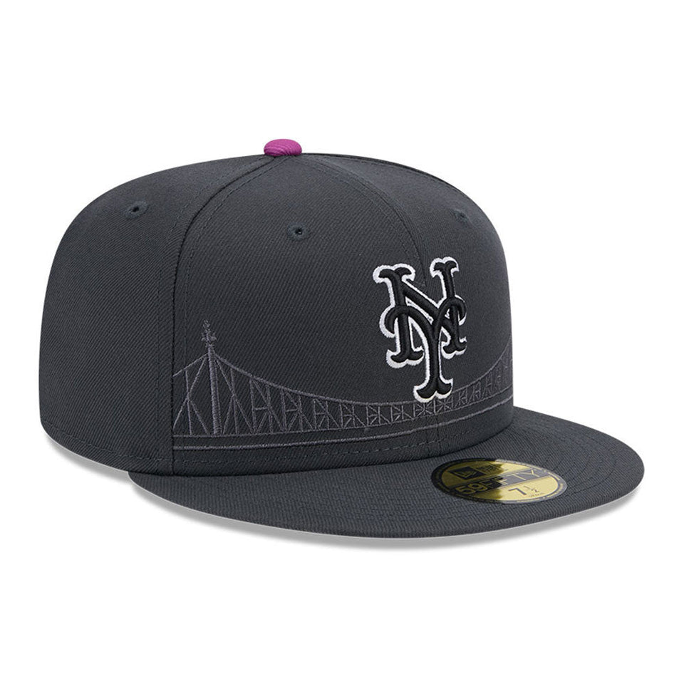 59FIFTY オンフィールド 2025 MLB City Connect ニューヨーク・メッツ グラファイト - 14521634 - 700 | NEW ERA ニューエラ公式オンラインストア