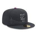 59FIFTY オンフィールド 2025 MLB City Connect ニューヨーク・メッツ グラファイト - 14521634 - 700 | NEW ERA ニューエラ公式オンラインストア