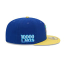 59FIFTY オンフィールド 2025 MLB City Connect ミネソタ・ツインズ ブルー 　イエローバイザー - 14521635 - 700 | NEW ERA ニューエラ公式オンラインストア
