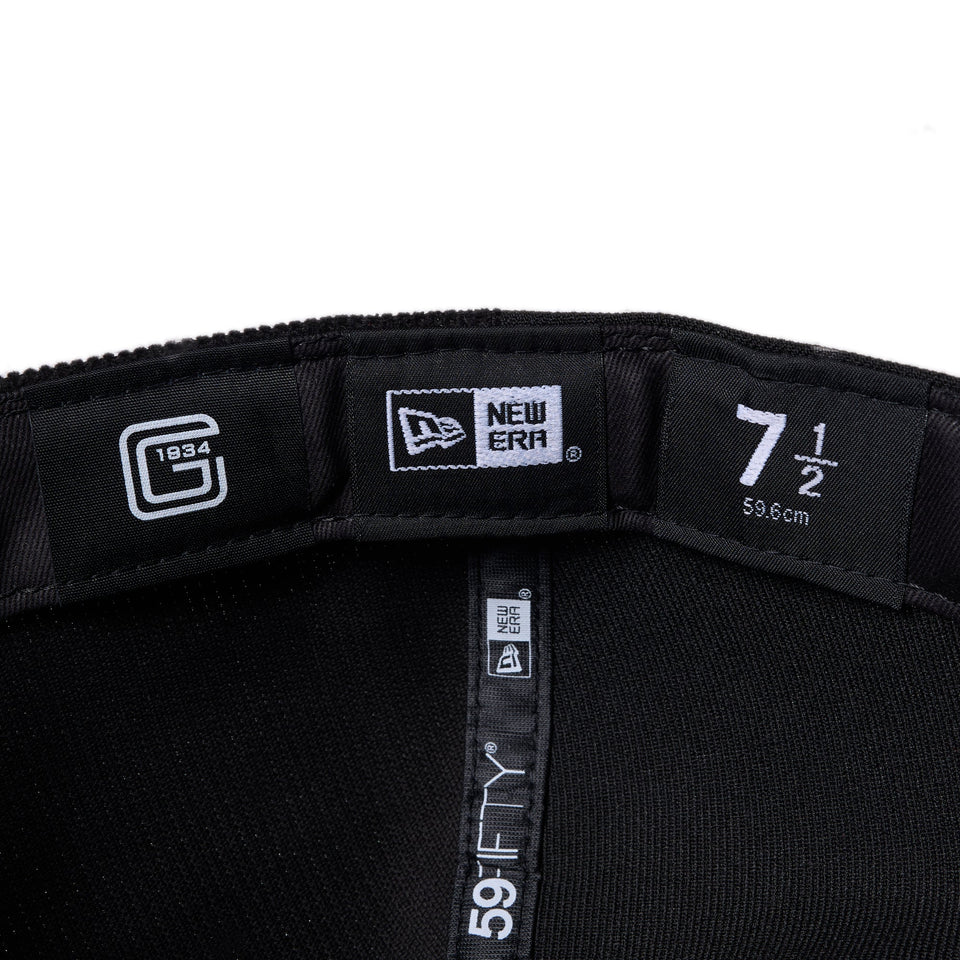 59FIFTY 3Materials 読売ジャイアンツ ブラック - 14668187 - 700 | NEW ERA ニューエラ公式オンラインストア