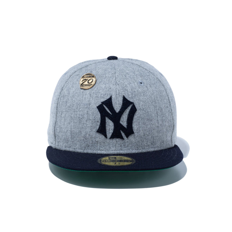 59FIFTY 59FIFTY DAY Memorial Collection ニューヨーク・ヤンキース クーパーズタウン ヘザーグレー - 14334688-700 | NEW ERA ニューエラ公式オンラインストア