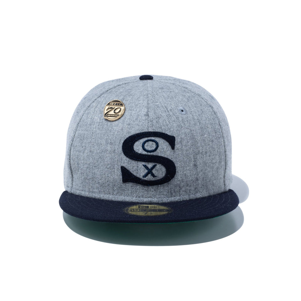 59FIFTY 59FIFTY DAY Memorial Collection シカゴ・ホワイトソックス クーパーズタウン ヘザーグレー - 14334697-700 | NEW ERA ニューエラ公式オンラインストア