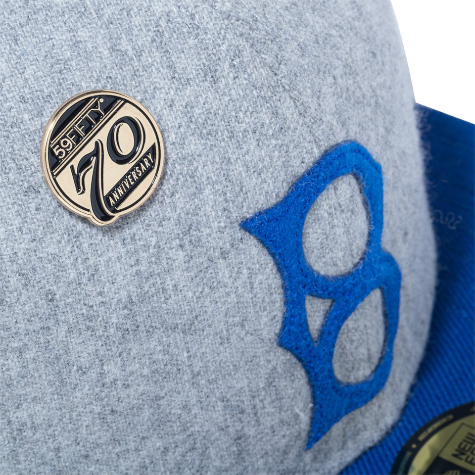 59FIFTY 59FIFTY DAY Memorial Collection ブルックリン・ドジャース クーパーズタウン ヘザーグレー - 14334701-700 | NEW ERA ニューエラ公式オンラインストア