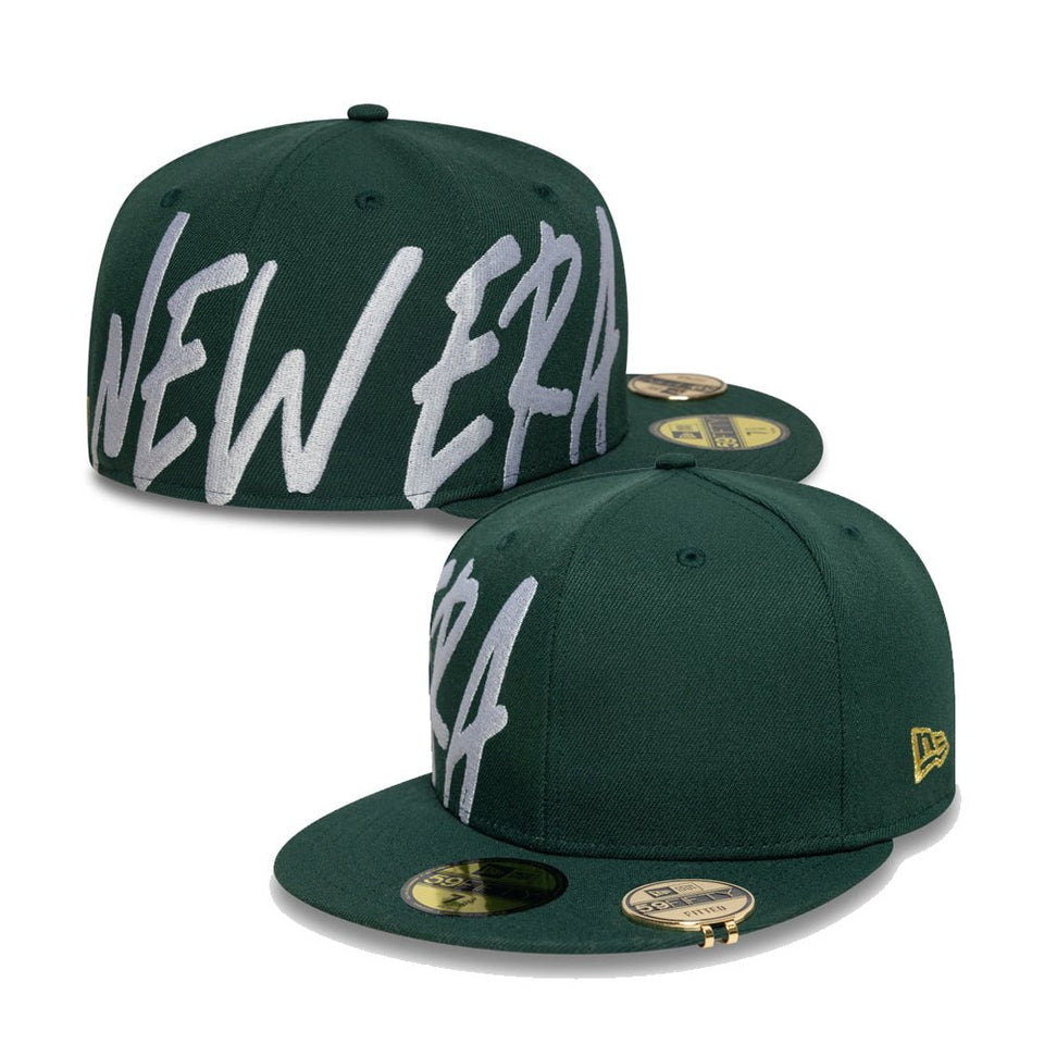 59FIFTY 59FIFTY DAY Memorial Collection スクリプトロゴ ダークグリーン - 14700168 - 700 | NEW ERA ニューエラ公式オンラインストア