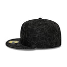 59FIFTY 59FIFTY DAY Memorial Collection クラシックロゴ オールオーバーエンブロイダリー ブラック - 14700190 - 700 | NEW ERA ニューエラ公式オンラインストア