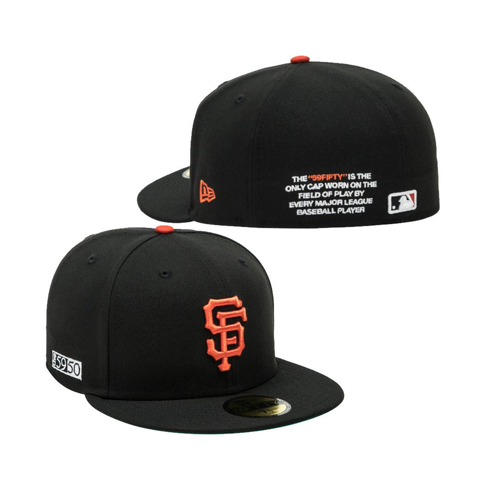 59FIFTY 59FIFTY DAY Memorial Collection サンフランシスコ・ジャイアンツ ブラック グリーンアンダーバイザー - 14730513 - 700 | NEW ERA ニューエラ公式オンラインストア