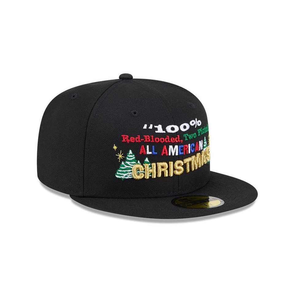 59FIFTY A Christmas Story All American ブラック - 14875607-700 | NEW ERA ニューエラ公式オンラインストア