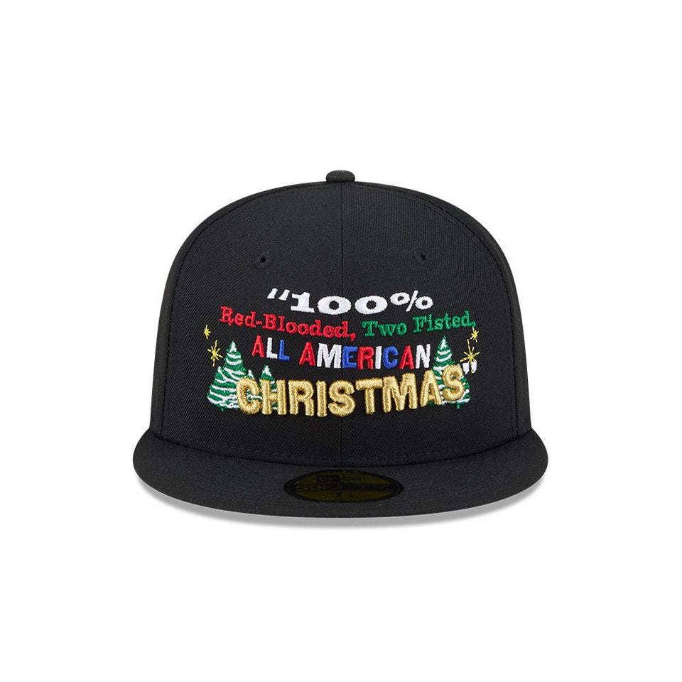 59FIFTY A Christmas Story All American ブラック - 14875607-700 | NEW ERA ニューエラ公式オンラインストア