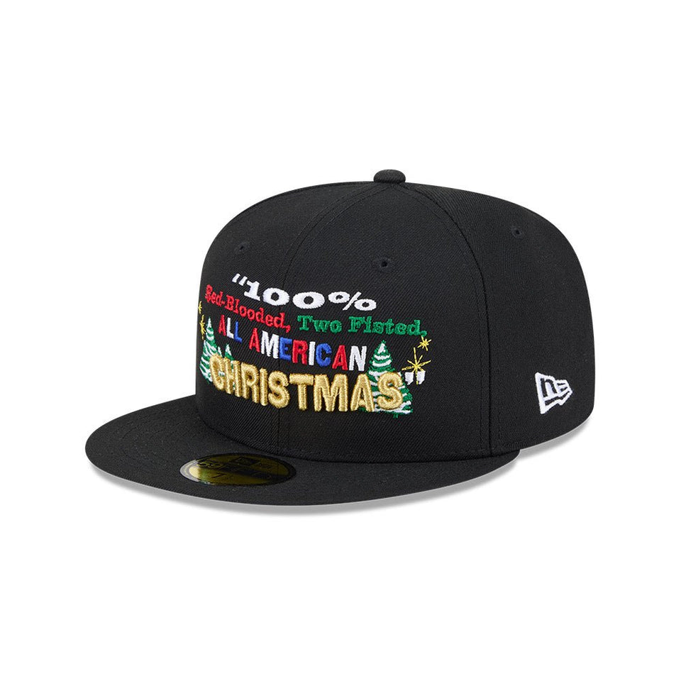 59FIFTY A Christmas Story All American ブラック - 14875607-700 | NEW ERA ニューエラ公式オンラインストア