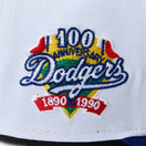 59FIFTY A - Frame Dodgers Pack ロサンゼルス・ドジャース ホワイト ダークロイヤルバイザー - 14388819 - 700 | NEW ERA ニューエラ公式オンラインストア