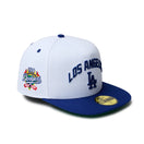 59FIFTY A - Frame Dodgers Pack ロサンゼルス・ドジャース ホワイト ダークロイヤルバイザー - 14388819 - 700 | NEW ERA ニューエラ公式オンラインストア
