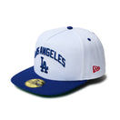 59FIFTY A - Frame Dodgers Pack ロサンゼルス・ドジャース ホワイト ダークロイヤルバイザー - 14388819 - 700 | NEW ERA ニューエラ公式オンラインストア