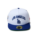 59FIFTY A - Frame Dodgers Pack ロサンゼルス・ドジャース ホワイト ダークロイヤルバイザー - 14388819 - 700 | NEW ERA ニューエラ公式オンラインストア