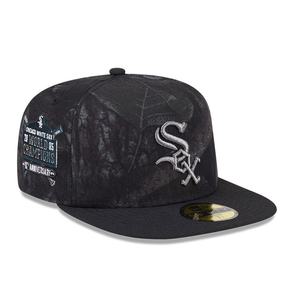 59FIFTY A - Frame Ripstop Camo シカゴ・ホワイトソックス リアルツリーカモ ブラック - 14674631 - 700 | NEW ERA ニューエラ公式オンラインストア