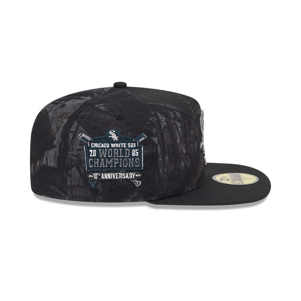 59FIFTY A - Frame Ripstop Camo シカゴ・ホワイトソックス リアルツリーカモ ブラック - 14674631 - 700 | NEW ERA ニューエラ公式オンラインストア