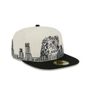 59FIFTY A - Frame Teenage Mutant Ninja Turtles ティーンエイジ・ミュータント・ニンジャ・タートルズ Cityscape クロームホワイト ブラックバイザー - 14875623-700 | NEW ERA ニューエラ公式オンラインストア