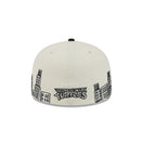 59FIFTY A - Frame Teenage Mutant Ninja Turtles ティーンエイジ・ミュータント・ニンジャ・タートルズ Cityscape クロームホワイト ブラックバイザー - 14875623-700 | NEW ERA ニューエラ公式オンラインストア