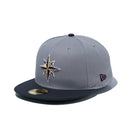 59FIFTY All - Star Game Side Patch シアトル・マリナーズ グレー ダークグラファイトバイザー - 14655406 - 700 | NEW ERA ニューエラ公式オンラインストア