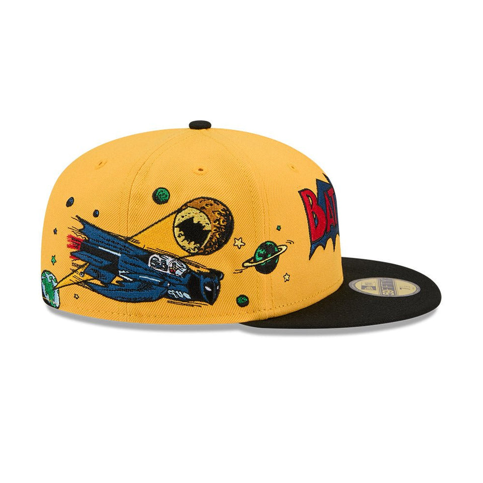 59FIFTY BATMAN バットマン ゴールド ブラックバイザー - 14747353-700 | NEW ERA ニューエラ公式オンラインストア