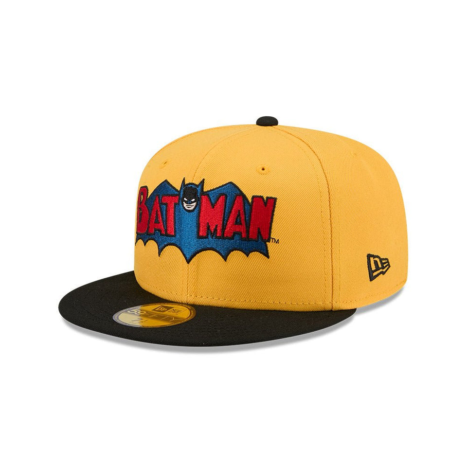59FIFTY BATMAN バットマン ゴールド ブラックバイザー - 14747353-700 | NEW ERA ニューエラ公式オンラインストア