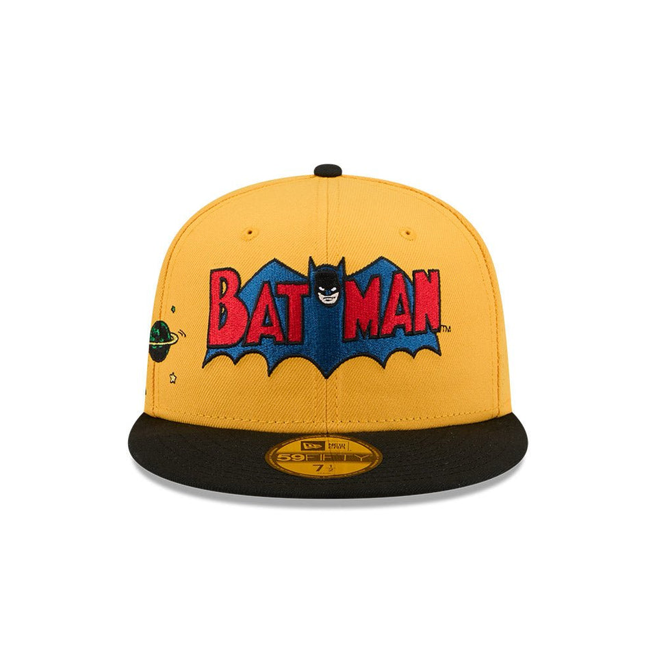 59FIFTY BATMAN バットマン ゴールド ブラックバイザー - 14747353-700 | NEW ERA ニューエラ公式オンラインストア