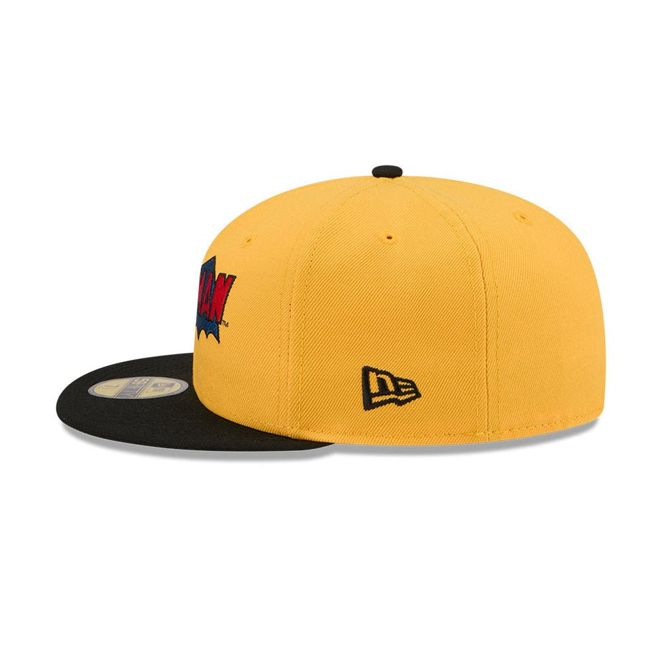 59FIFTY BATMAN バットマン ゴールド ブラックバイザー - 14747353-700 | NEW ERA ニューエラ公式オンラインストア
