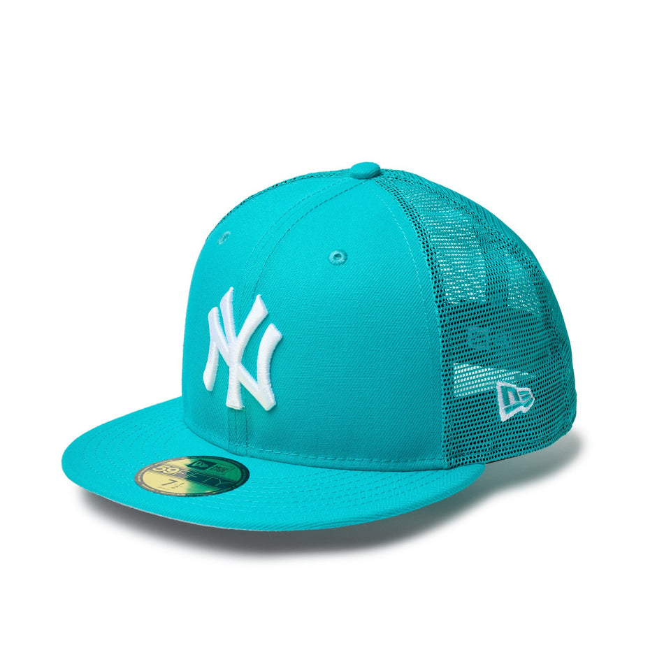 59FIFTY トラッカー Beautiful Beach ニューヨーク・ヤンキース ティールブリーズ - 14388812 - 700 | NEW ERA ニューエラ公式オンラインストア