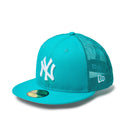 59FIFTY トラッカー Beautiful Beach ニューヨーク・ヤンキース ティールブリーズ - 14388812 - 700 | NEW ERA ニューエラ公式オンラインストア